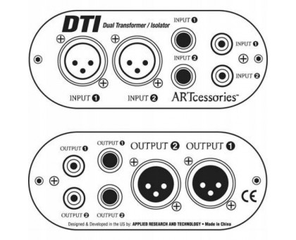 ART DTI 2-х канальный трансформатор/ изолятор