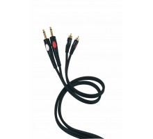 DieHARD DH535 аудио кабель, стерео, 2х джек <-> 2х RCA, длина 1.8 м 59845