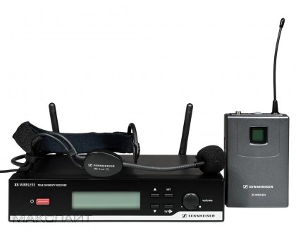 SENNHEISER XSW ME 3-II, 548 – 572 МГц, радиосистема с головным/петличным микрофоном