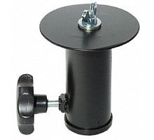 ATHLETIC GBOX-2 адаптер для подключения одной точки освещения к стойке акустической системы. Материал: сталь. Диаметр трубы: 35 мм. Резьба: M8. Вес: 0.3 кг. Цвет: черный.