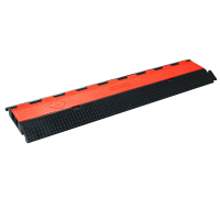 Cable shell ECNCP-5M[B] SE, 2-канальный, 32х32 мм, нагрузка 30 тн., кабель-канал термопластичный полиуретановый с оранжевой крышкой
