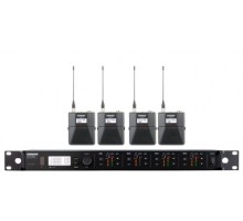 SHURE ULXD14QE/ULXD1 P51 четырёхканальная цифровая радиосистема с поясными передатчиками  710-740MHz