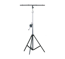 Soundking DA025 стойка для осветительных приборов с лебедкой, высота до 4м. Высота: 2200-4000мм. Планка: 35x35x1300мм. Нагрузка: 85кг. Материал: сталь. Вес: 27кг