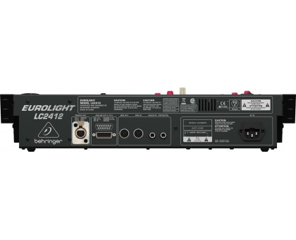 BEHRINGER LC 2412 EUROLIGHT DMX световой пульт, 24 пресетных канала, назначаемых на 512 DMX канала,,